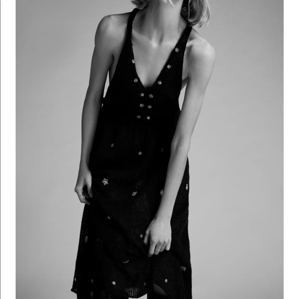 ZARA NWT WOOL AND ALPACA DRESS